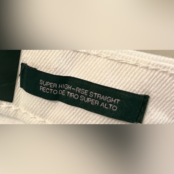 🆕 Wild Fable Women Relaxed White Jeans Casual Fit (Size 17) - Picture 3 of 7